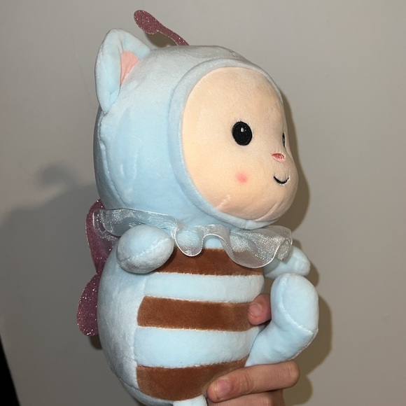 Bee Plush Toy stuffed aniaml little bee doll cute lifelike 8 in toy stuff toy - Picture 6 of 10